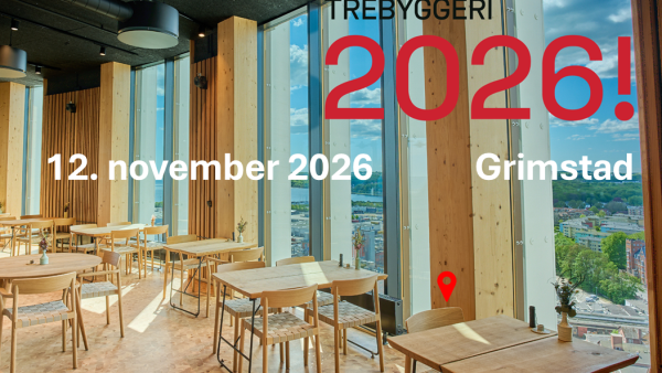 Lenke til artikkel: Trebyggeri 2026 - søkelyset på fremtidens byggenæring 