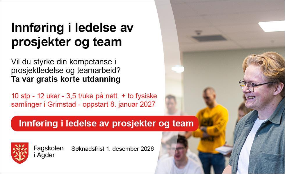 annonse ledelse - Klikk for stort bilde